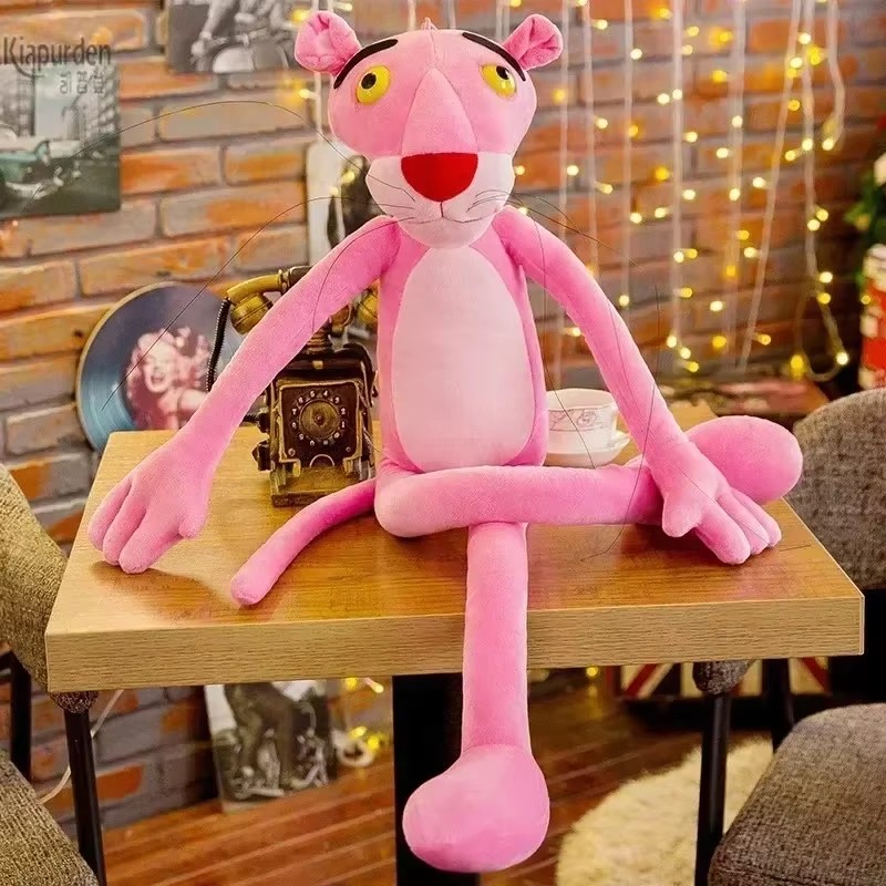 Disney-kawaii-Pink-Panther-Plush-Doll-Toy-Plush-Anime-Toy-Soft-Cute-Cloth-Doll-Pillow-Children Disney kawaii Pink Panther Plush Doll Toy Plush Anime Toy Soft Cute Cloth Doll Pillow Children